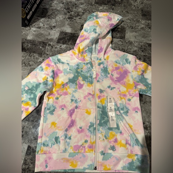 2 Colorful Tie-Dye Hoodie - Picture 1 of 4